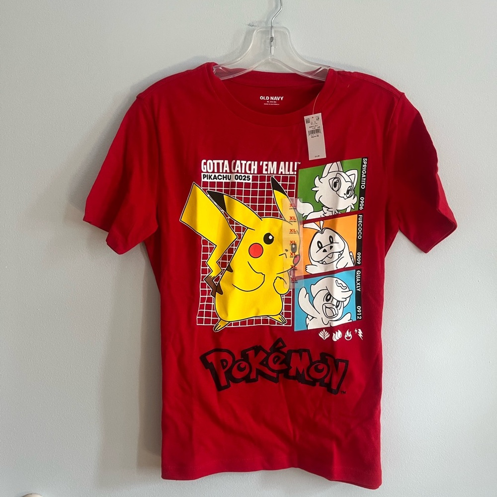 Old Navy Red Kids' Pokémon Pikachu Graphic Tee